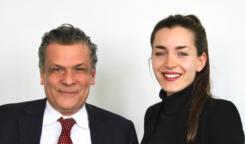 Image shows CEO Hans Günter Dahn and Co-Founder Miriam Janke of Trilleco